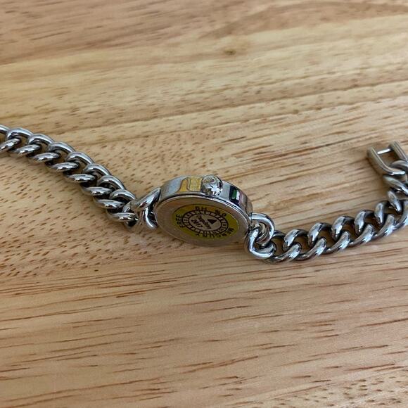 Coach Silver Stainless Steel Link Chain Watch Bracelet - Picture 7 of 11